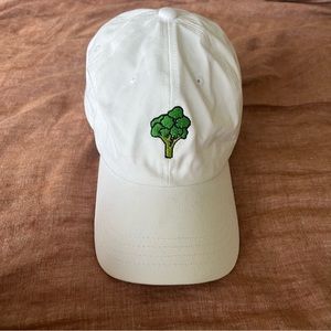 Broccoli Baseball Cap Embroidered Cotton Adjustable Dad Hat